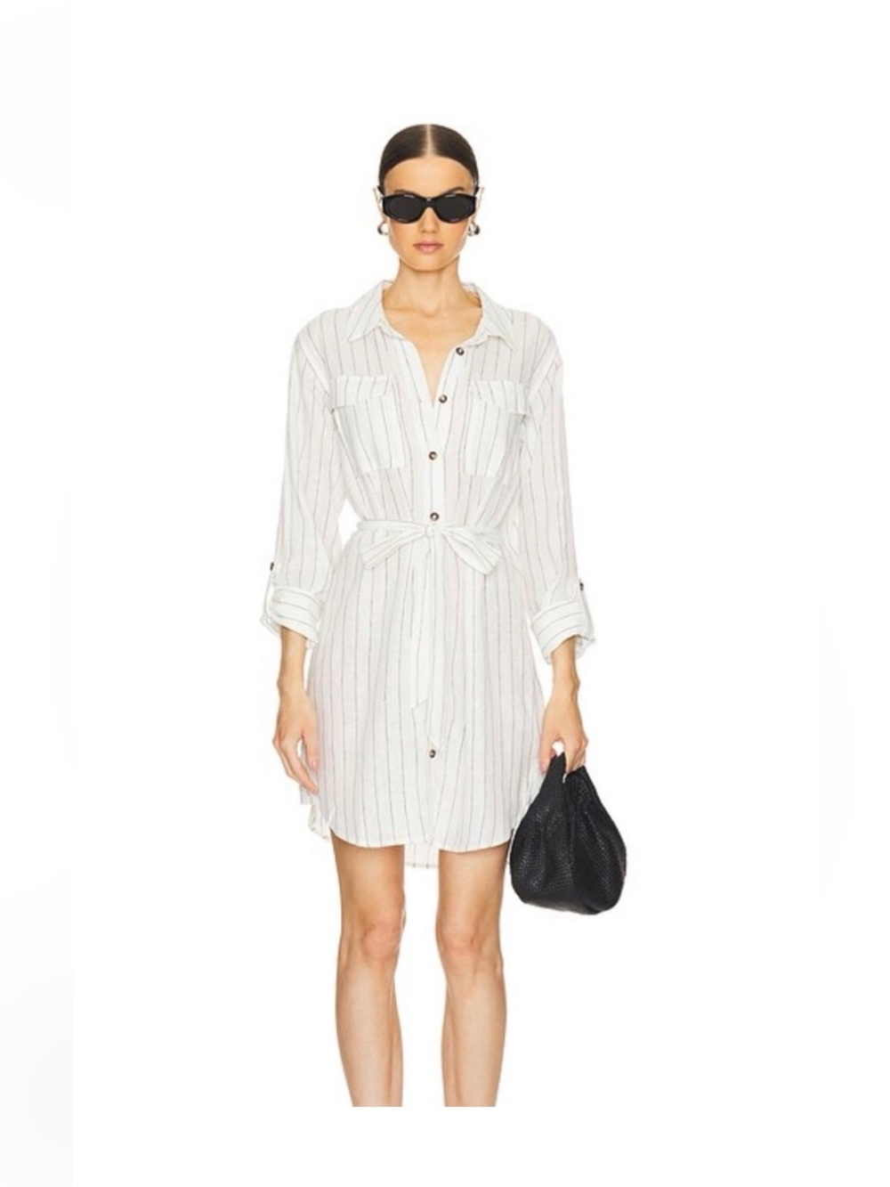 Sanctuary Shirt Dress in Biaritz Stripe Size XS